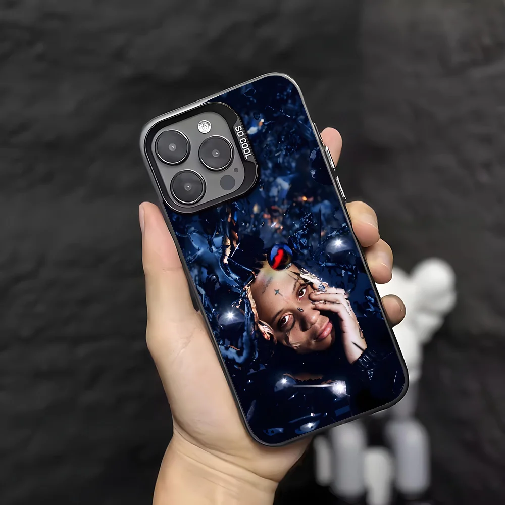 Чехол для телефона R-ReddS Rapper T-Trippie для IPhone 12, 11, 13, 14, 15, 16, 17 Max Pro Plus Mini, защитный цветной чехол IMD (art.: 3920d3e161cdc) - 3920d3e161cdc