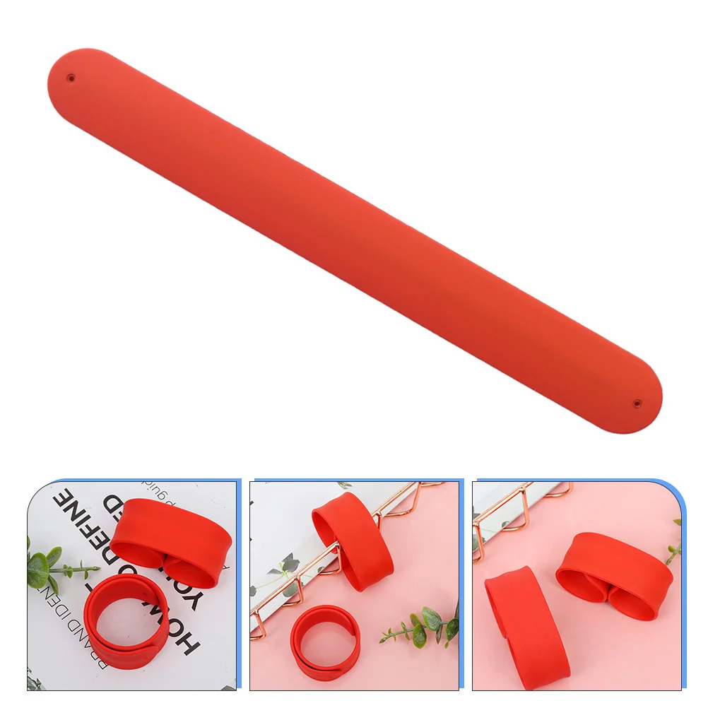 

4pcs DIY Slap Bracelets Toys Kids Colored Slap Bracelets Decorative Slap Bracelets