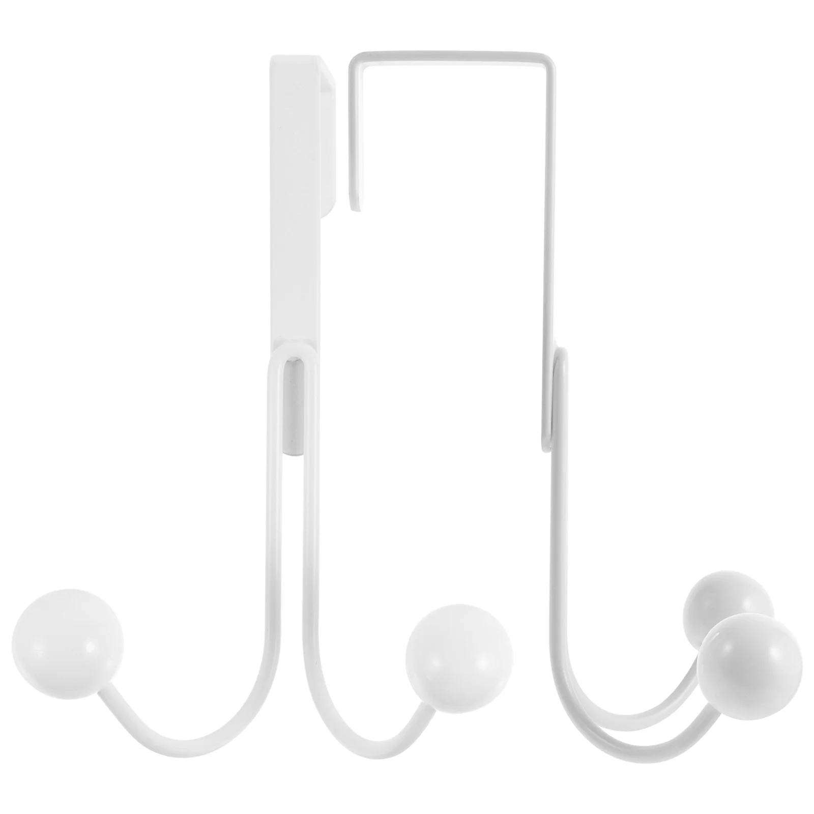 

Door Hook The Hanger Over Hooks Hanging Rack Clothesback Hat Bedroom Black Behind Metal Coat Oven Iron Storage Bathroom