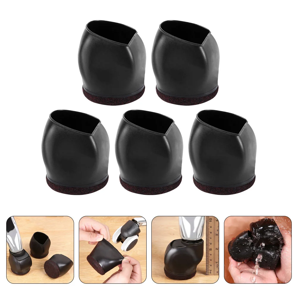 

5 шт., защитные накладки на ножки стула