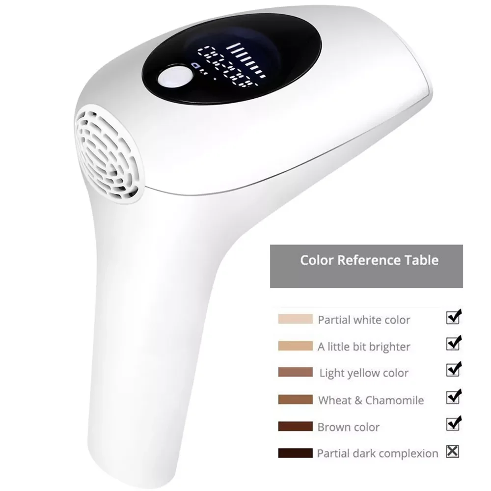 

Professional IPL laser epilator women laser hair removal female pulsed light depilatory device for facial body bikini