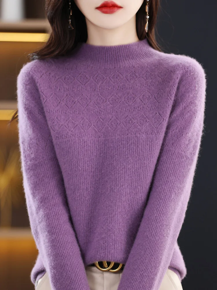 Рисунок 5 - Женский осенне-зимний пуловер с