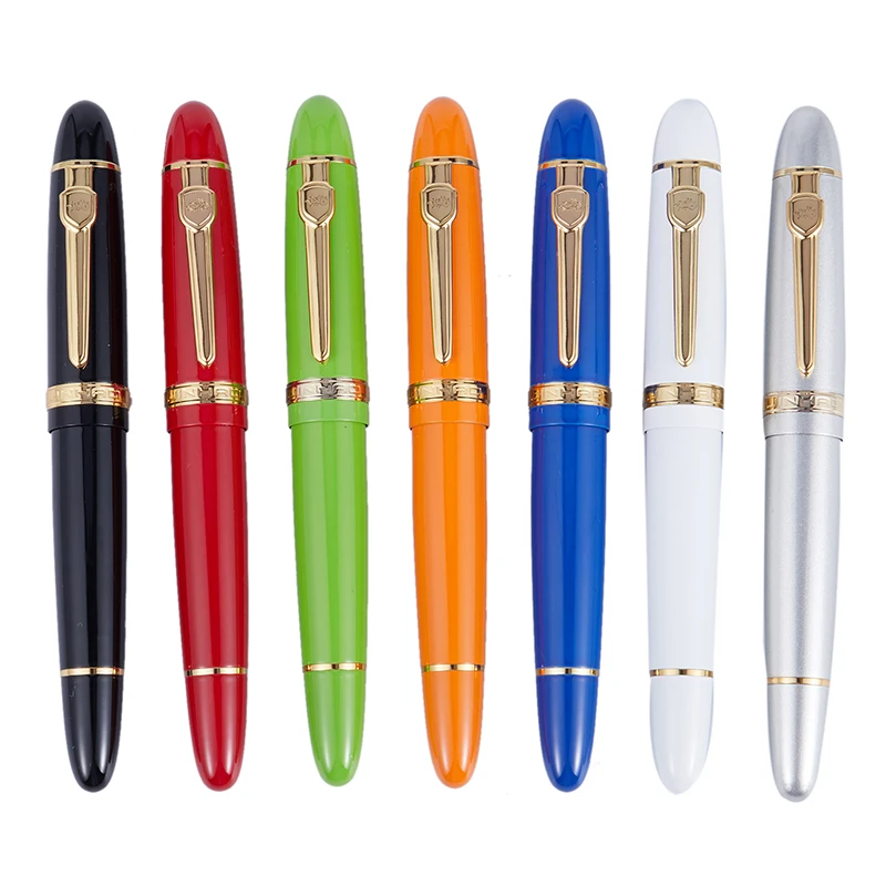 

JINHAO 159 18KGP 0.7Mm MEDIUM BROAD NIB FOUNTAIN PEN Free Office Fountain Pen With A Box