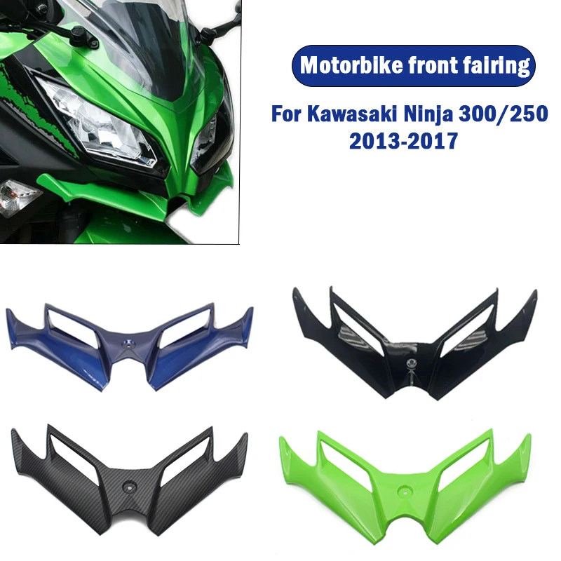 

For Kawasaki Ninja 300 Ninja 250 NINJA300/250 2013 2014 2015 -2017 Motorcycle Accessories Pneumatic Tail Spoiler Protector Front