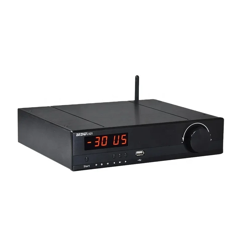 BRZHIFI X21 TPA3255*2 2 1-канальный домашний аудиоусилитель ES9018K2M декодирование LDAC DSP BT 5 0 150