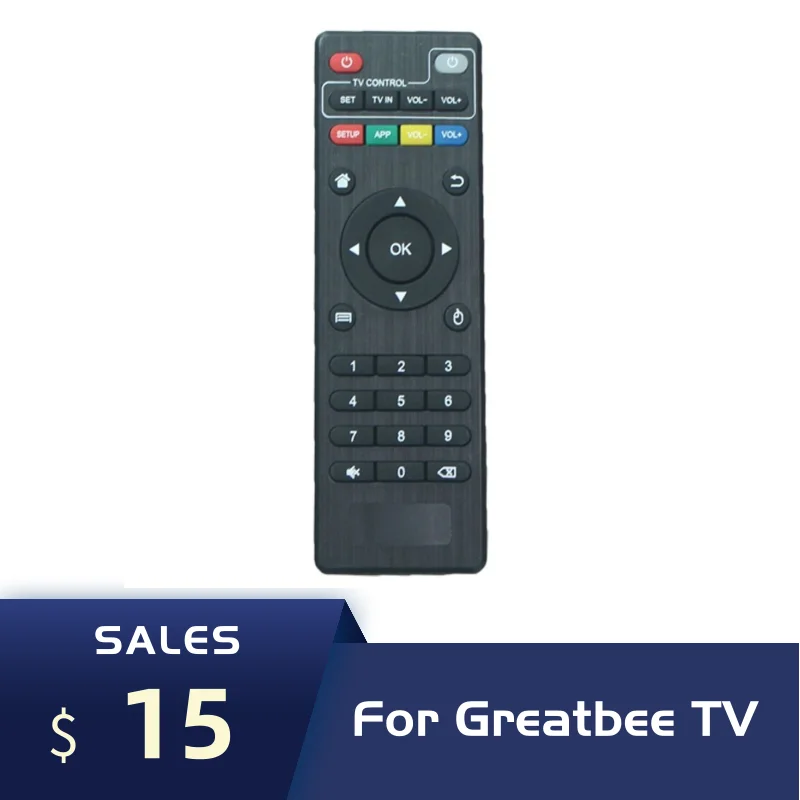 

Smart TV TV Remote Contorl Set Top Box Satellite Receiver Accessories For Greatbee TV Box