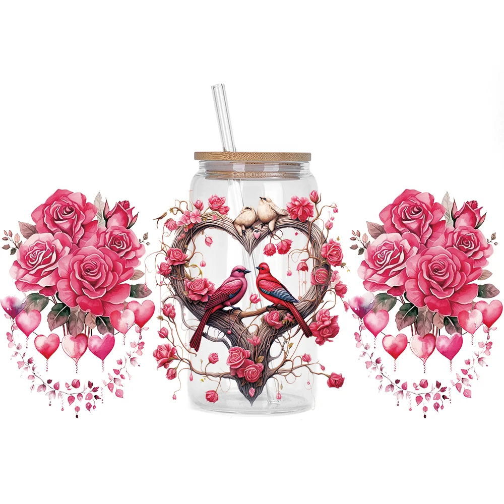 Серия Heart Love Easy Peel водонепроницаемые наклейки сделай сам 3D переводные с