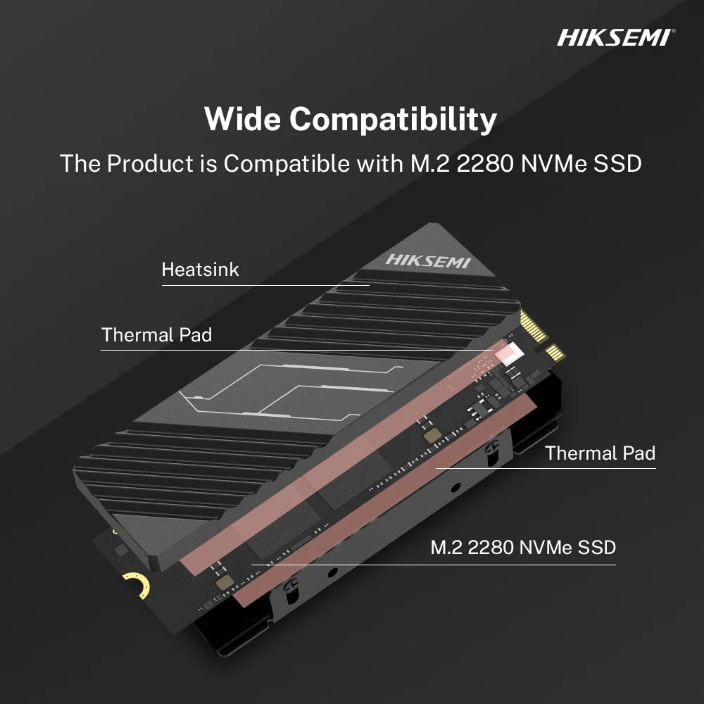 Рисунок 3 - Радиатор HIKSEMI M.2 NVMe