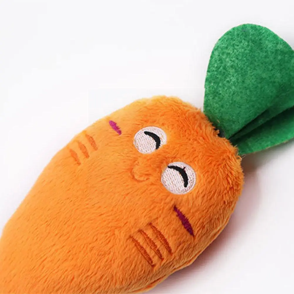 

1pieces High Quality 15cm Funny Vegetables Carrot Plush Gift Squeaky Birthday Children Plant Kids Stuffed Toy Gifts Toy Sou D4g7