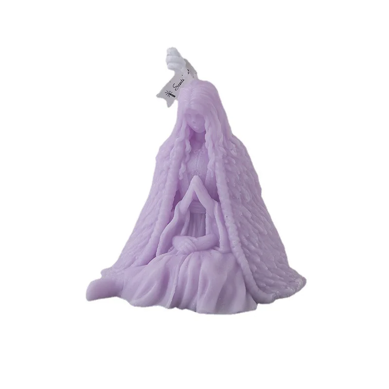 Ins witch Ароматизированная свеча Женская фигурка украшения для дома Свеча на тело