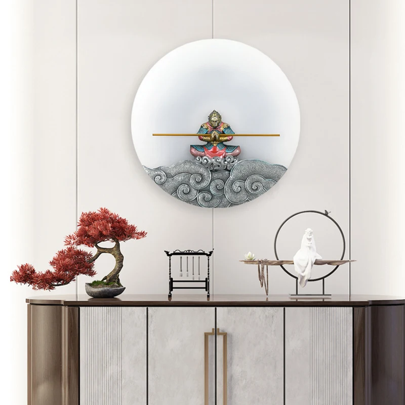 Купи Untique Bedroom Wall Lamp Round Modern Wall Light Living Room Hallway Design Decoration Chambre Wall Art Decor Living Room за 6,623 рублей в магазине AliExpress