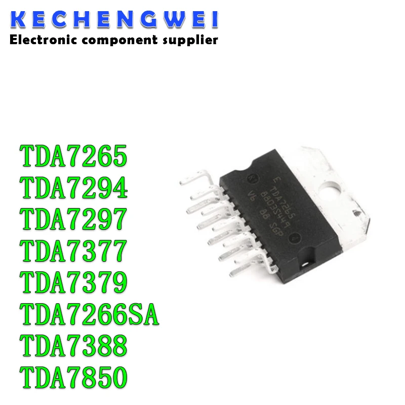 5 шт./лот TDA7265 TDA7266SA TDA7294 ZIP-15 TDA7377 TDA7388 ZIP25 TDA7379 TDA7850 ZIP-11 чип усилителя мощности аудио |