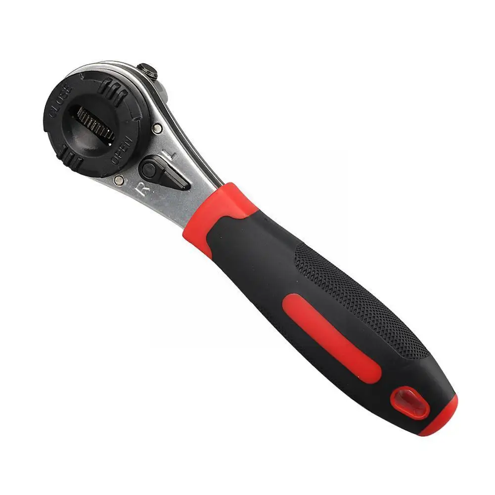 

Adjustable Ratchet Wrench 6-22mm Wrench Auto Repair Release Quick Spanner Hand Tool Manual Combination Ratchet H9R0