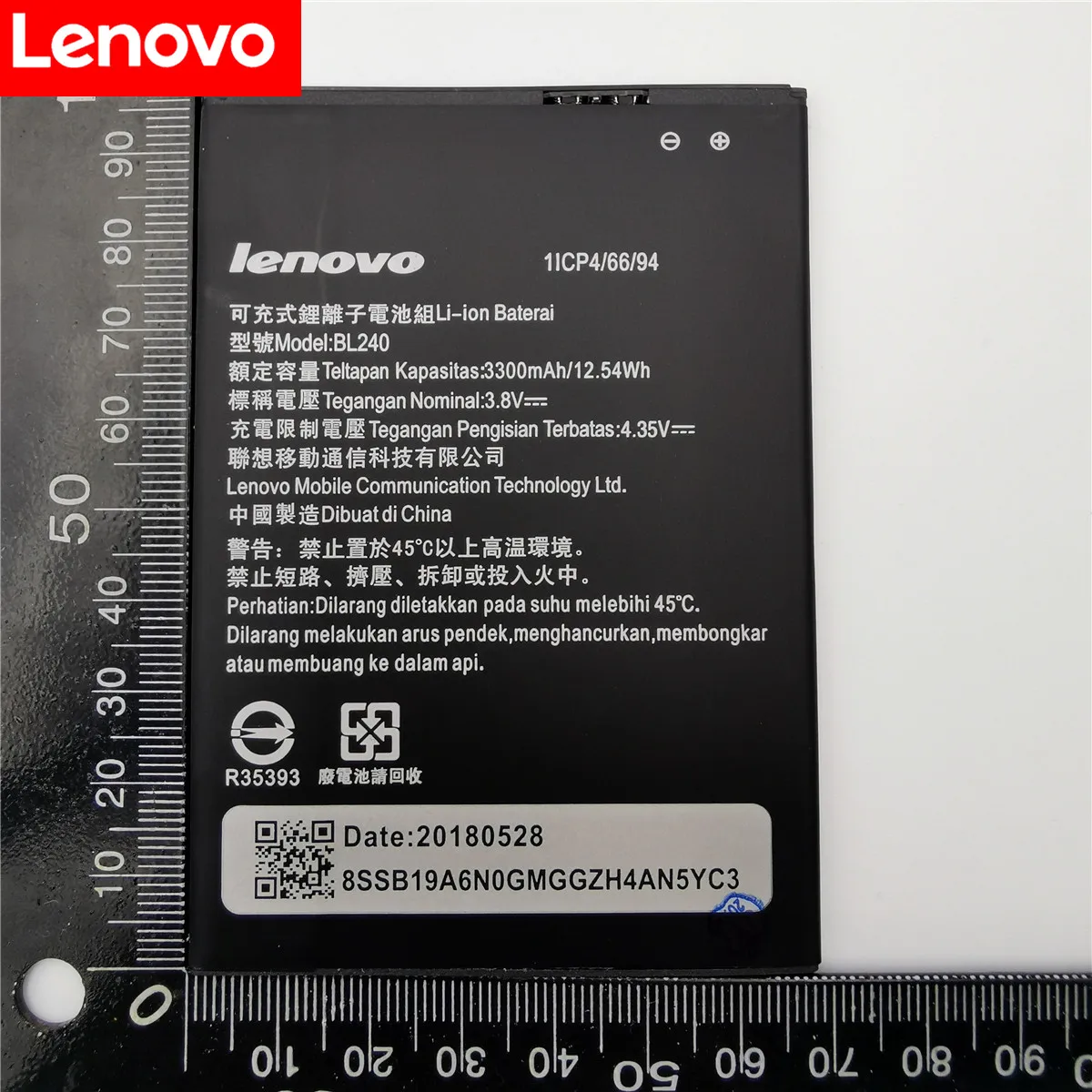 BL240 3300mAh Battery For Lenovo A936 Note 8 Note8 Replacement Batterie Batterij Bateria | Mobile Phone Batteries