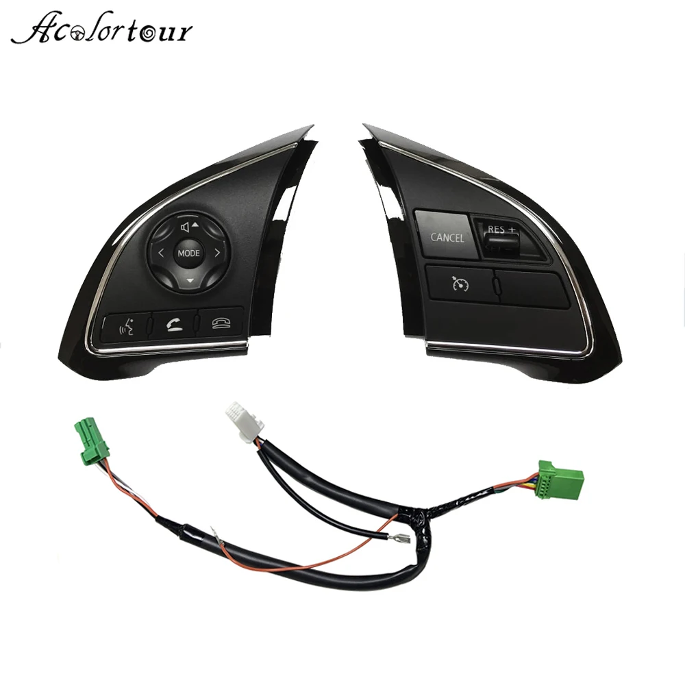 Multifunction Steering Wheel Audio Multimedia Control Button Cruise Control Switch for Mitsubishi Mirage L200 ASX outlander 3