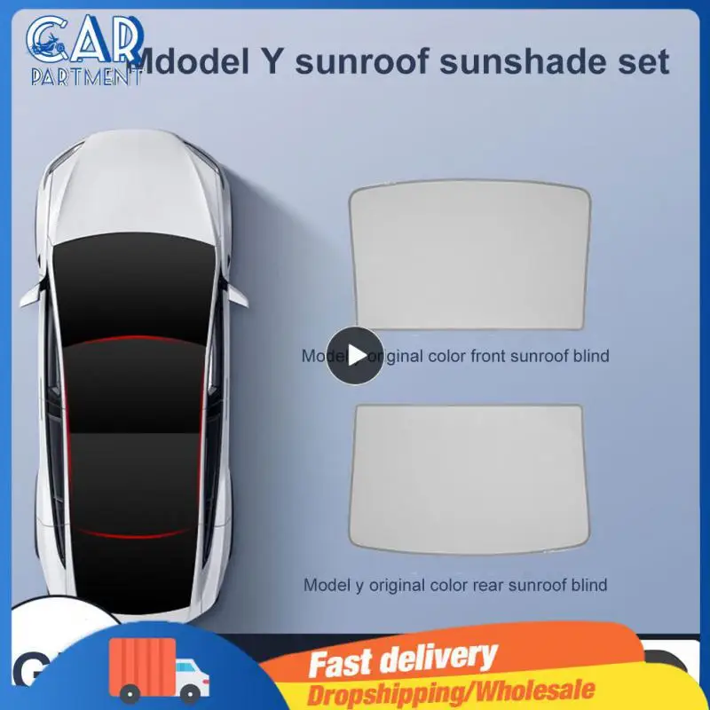 

1kg Front And Rear Sunroof Sun Shade Net Design Perfect Fit Fit Aluminum Foil Uv Blind Skylight Car Accessories 900g