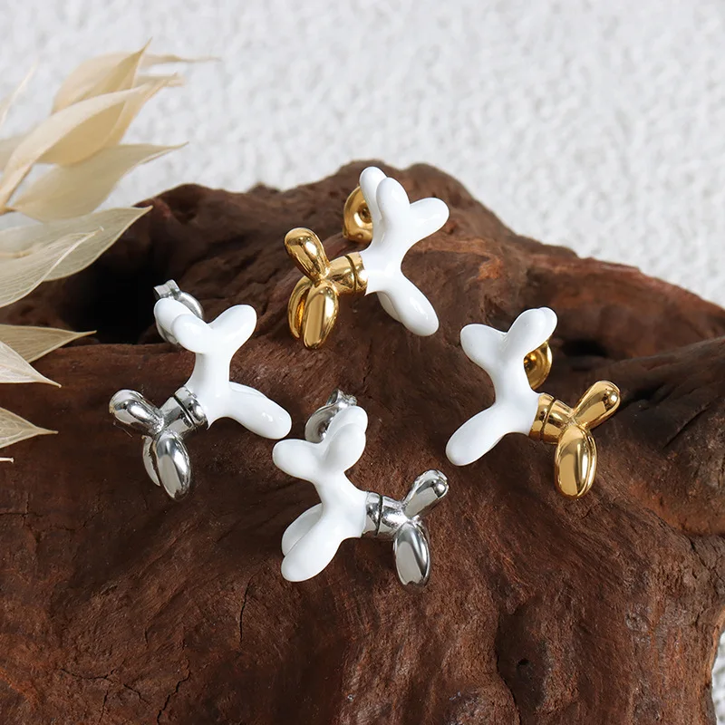 Модные высокие ювелирные изделия из нержавеющей стали 316L простые милые