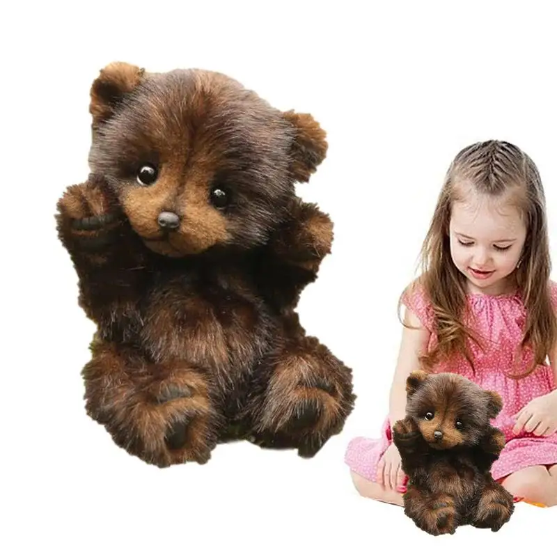 

Медведь мягкие животные маленький ручной работы Мягкие плюшевые животные успокаивающие мягкие игрушки животные для спальни гостиной студ...