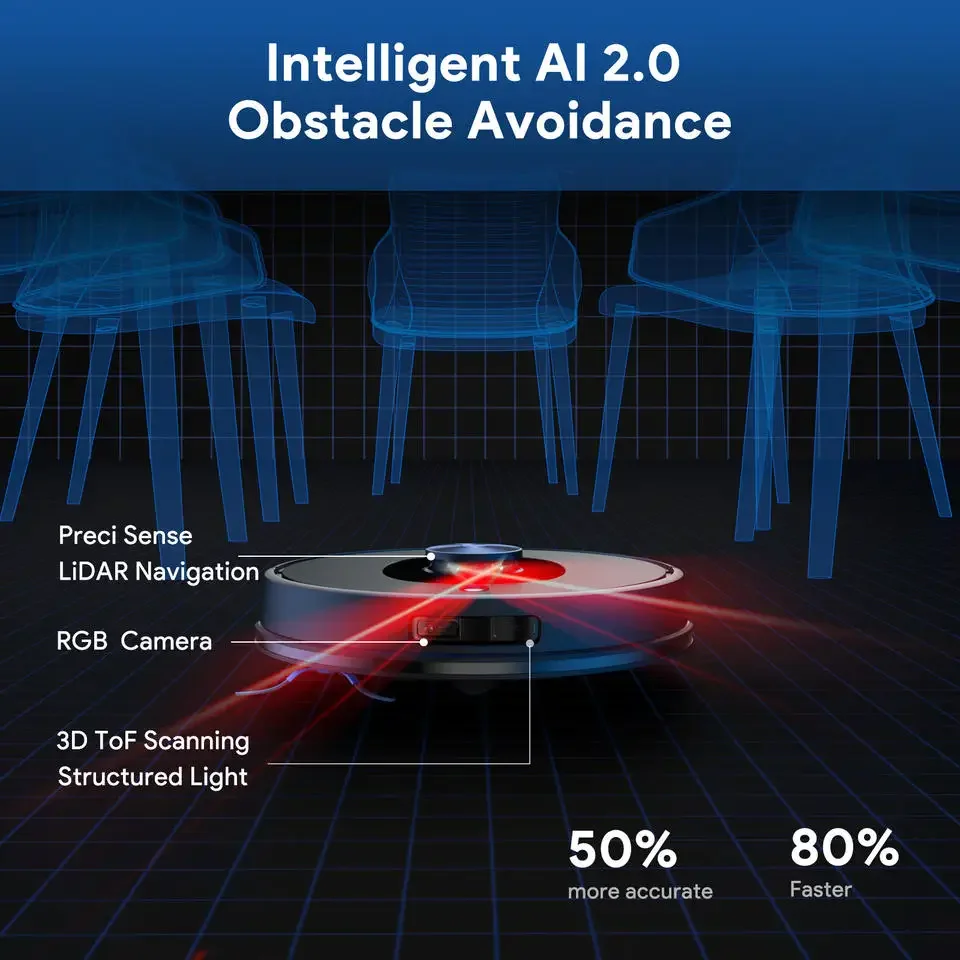 Интеллектуальная швабра SL60 с сильным всасыванием OEM электрическая