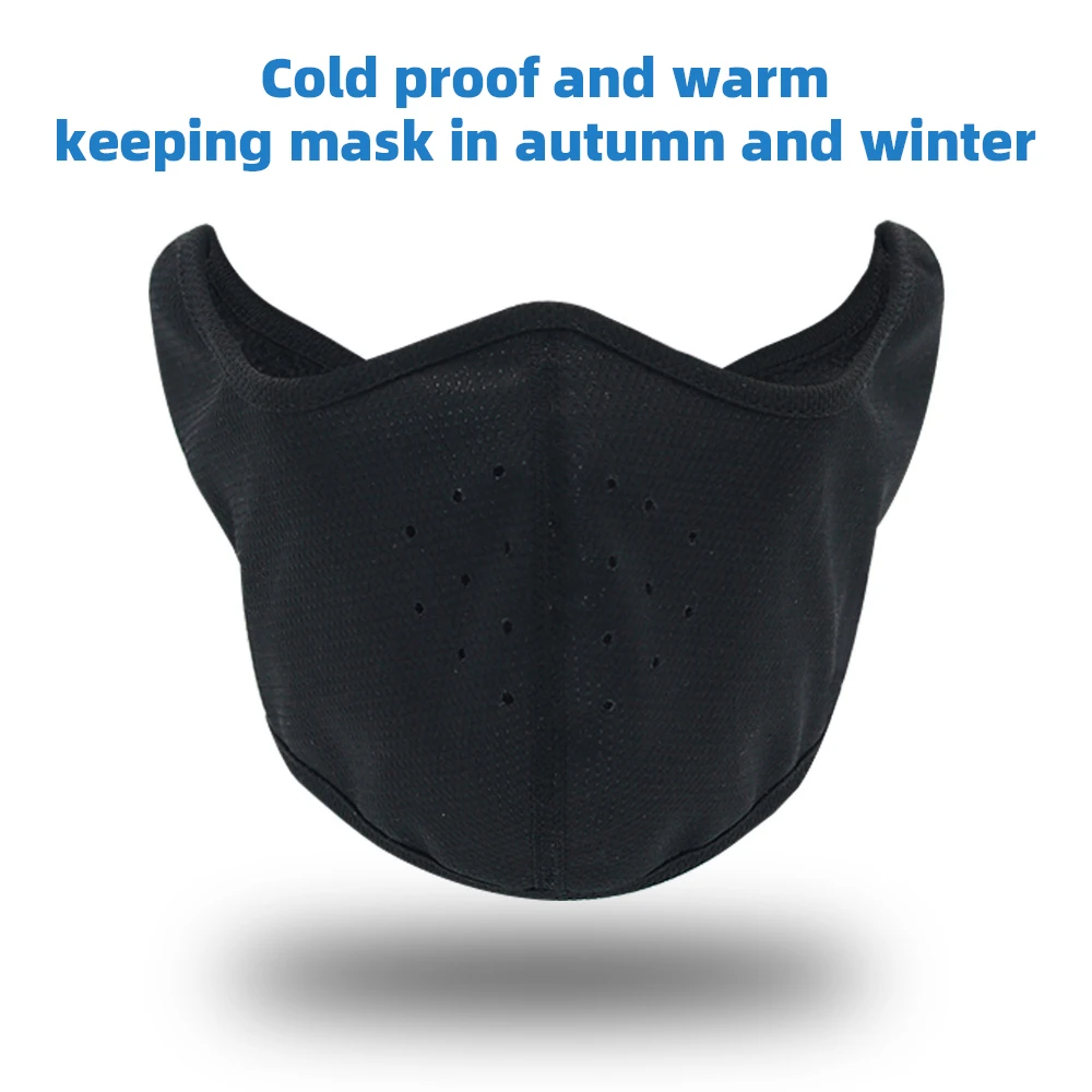 

Зимние маски для бега, термобандана для лица, флисовая походная маска, шарф для сноуборда, лыжная маска, велосипедная Спортивная маска для ш...