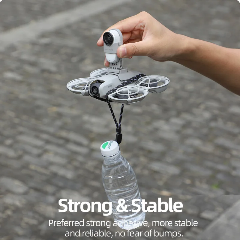 Регулируемое крепление для спортивной камеры DJI NEO Insta360 GO 3S/GO3