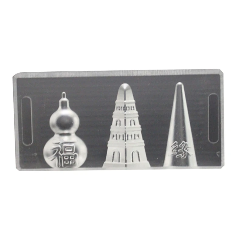 

3.93" DIY 3-in-1 Unique Incense Cone Mould Acrylic Transparent DIY Incense Cone Making Tool for You Yoga Sleeping
