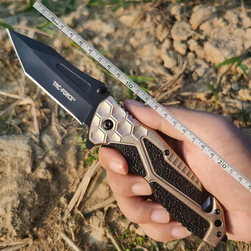 

Складной нож для самообороны, многофункциональный полевой резец с высокой твердостью, для выживания на природе, острый, портативный, малень...