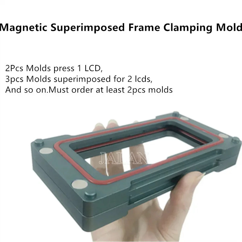 XHZC Магнитная зажимная форма для iP X XsMax 11 12 13 14 15 16 Pro Max рамка мобильного телефона