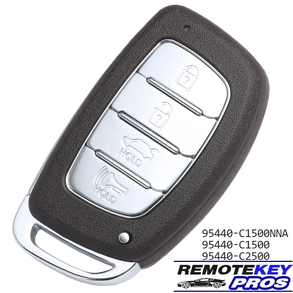 

DIYKEY 95440-C1500,95440-C1500NNA, 95440-C2500 для Hyundai Sonata 2018 2019 дистанционный смарт ключ-брелок 4 кнопки 433 МГц 8A чип