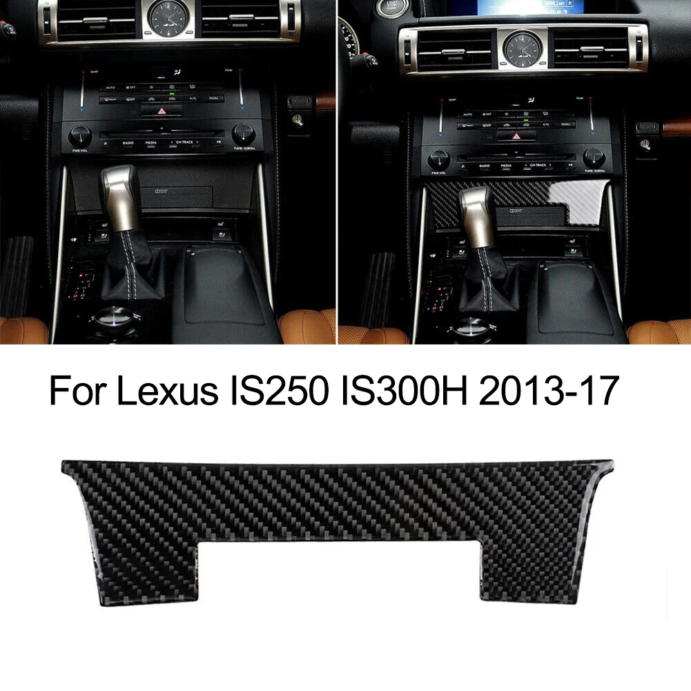 

Carbon Central Control Cover Decorative Panel Trim For Lexus IS250 300H NX200 2013-2017 Interior Accessories