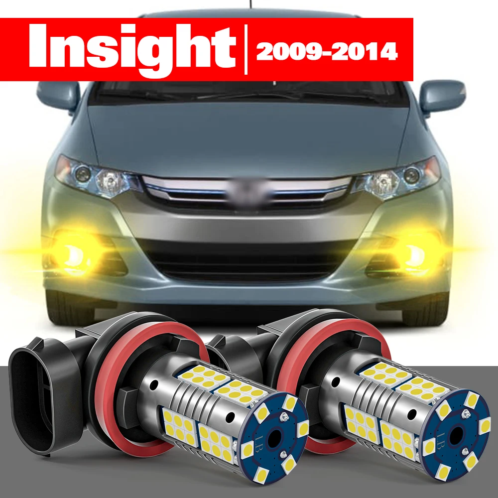 

For Honda Insight 2009-2014 Accessories 2pcs LED Fog Light 2010 2011 2012 2013