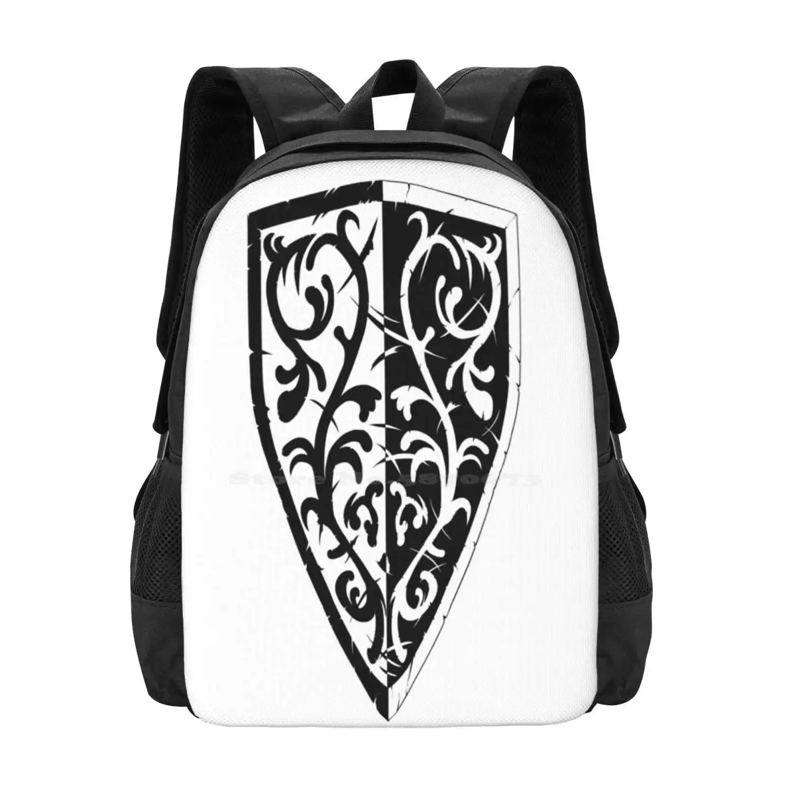 

Grass Crest Shield Hot Sale Backpack Fashion Bags Dark Souls 1 Dark Souls 2 Dark Souls 3 Demons Souls Emblem Grass Crest Shield