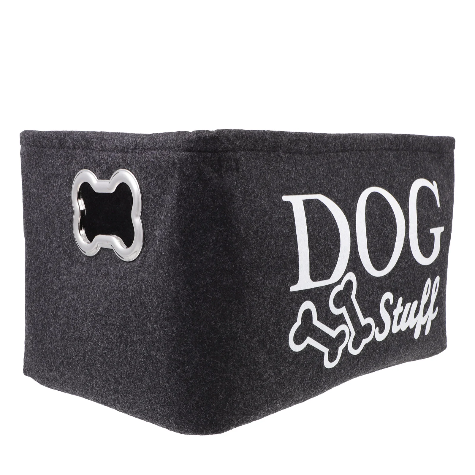 

Toy Dog Storage Basket Pet Box Bintoys Baskets Container Puppy Organizer Case Felt Accessory Stuff Cube Sundries Largedogs
