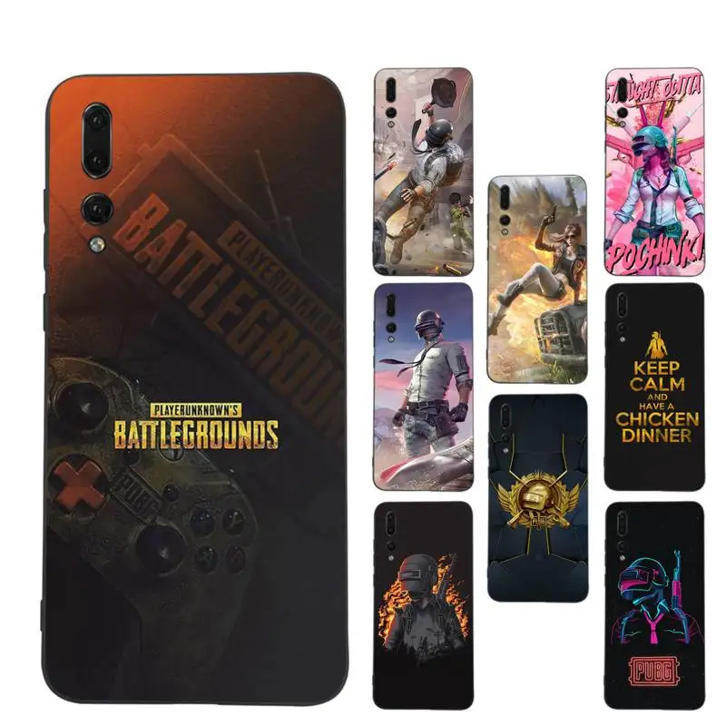 

PUBG Game Phone Case Soft Silicone Case For Huawei p 30lite p 30 20pro p40lite P30
