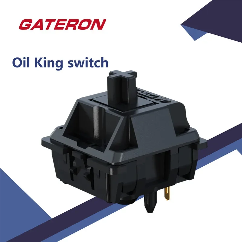 Gateron Oil King переключатель 5-контактный линейный с горячей заменой черный