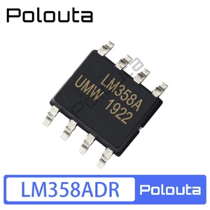 20Pcs LM358ADR LM358AD LM358A SOP-8 Dual Operational Amplifier IC Chip Polouta