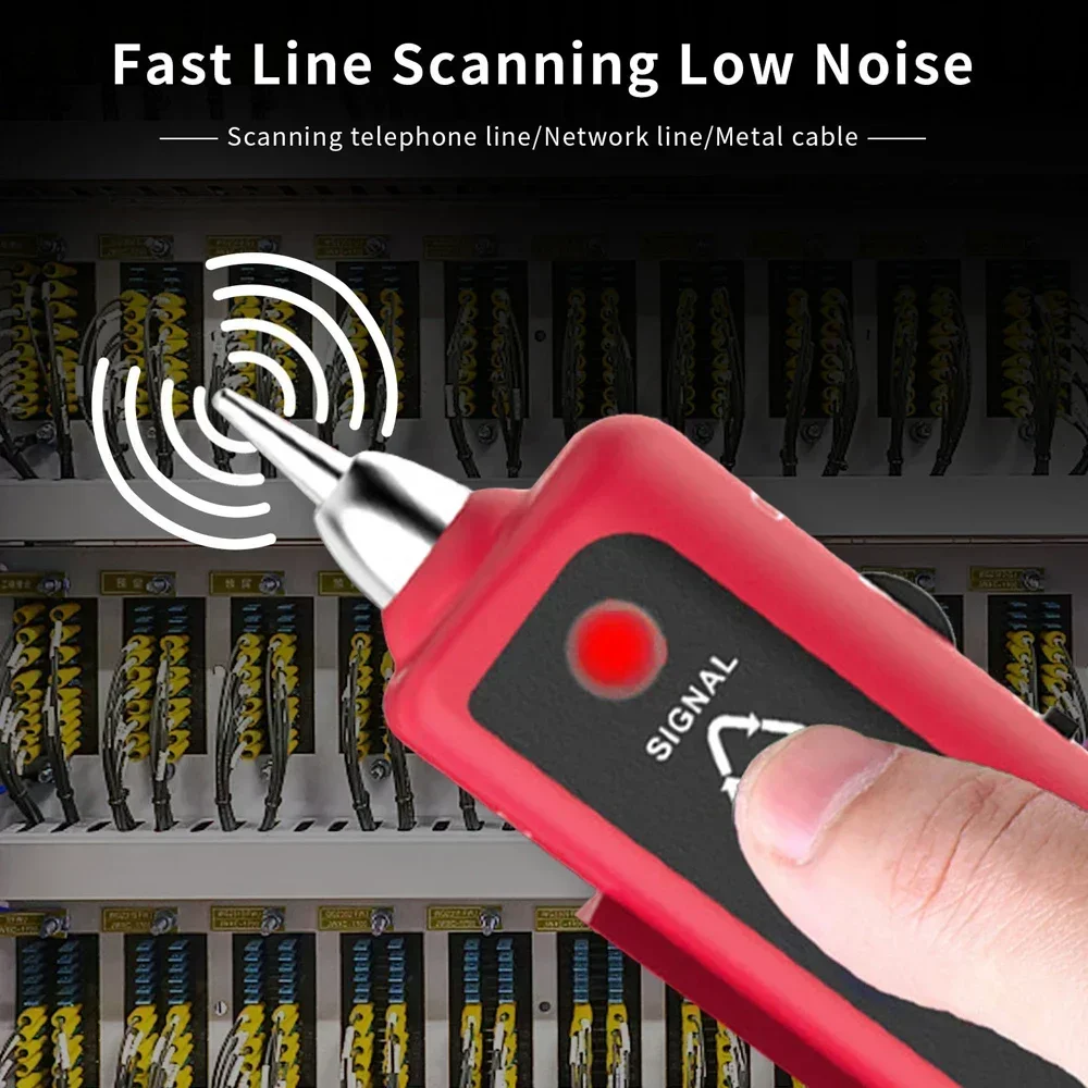 NOYAFA NF-801B Тестер сетевого кабеля Ethernet LAN Телефонный провод Tracer RJ45 RJ11 Искатель линий