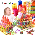 Конструктор Магнитный большого размера, конструктор из строительных блоков, магнитные птицы, игрушки сделай сам для детей, подарки