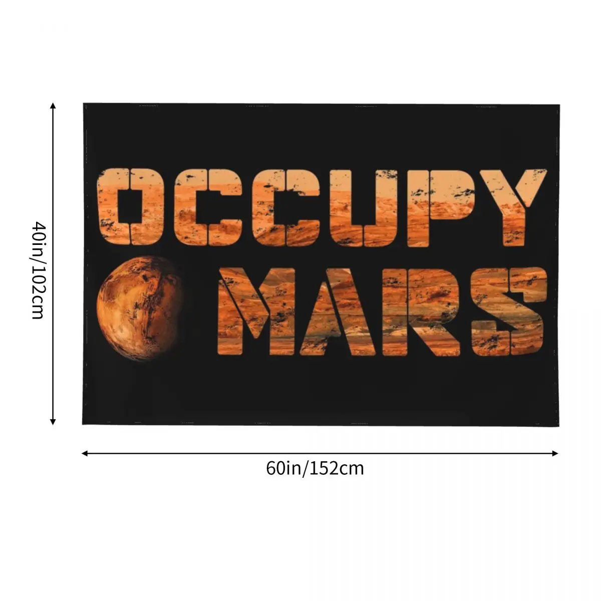 Гобелен Occupy Mars аксессуары для домашнего декора гобелен и комфортного