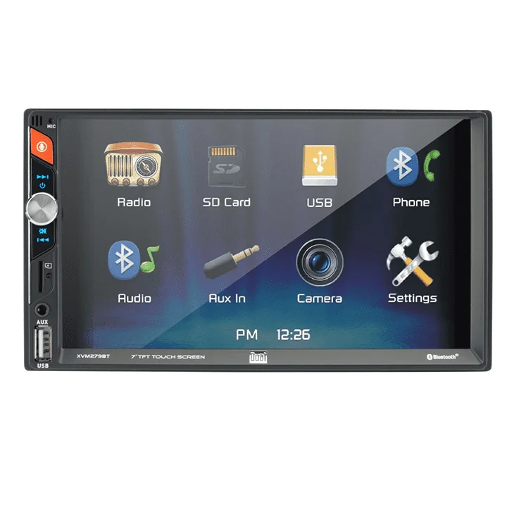 

Dual Electronics XVM279BT 7" LED Touch Screen Double Din Car Stereo