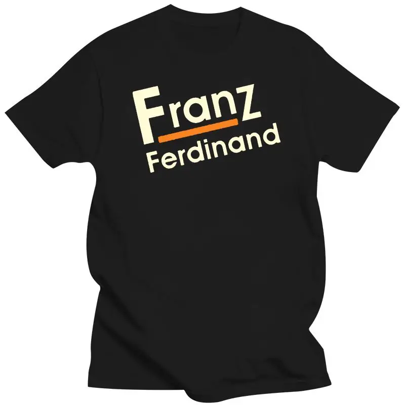 

Mens Clothing 100% Pre-Shrunk Cotton Customized Short Sleeves Franz Ferdinand T-Shirt Men Regular Fit
