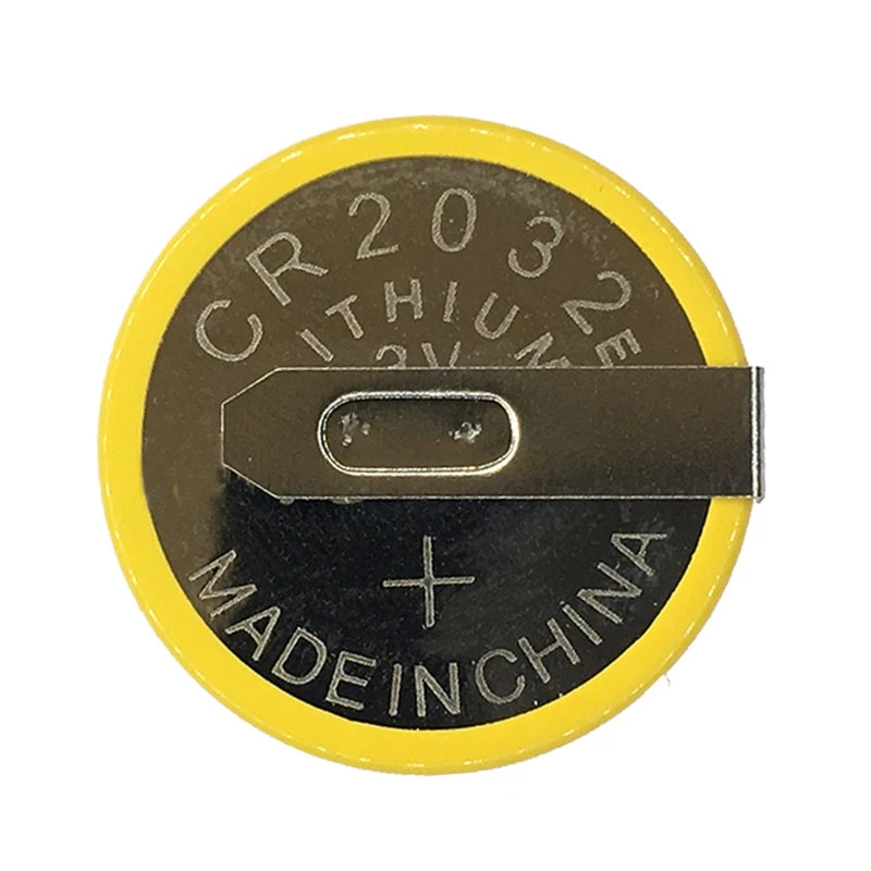 5 шт./партия литий-ионные кнопочные батарейки CR2032 2032 с паяльной ножкой 210 мАч 3 в