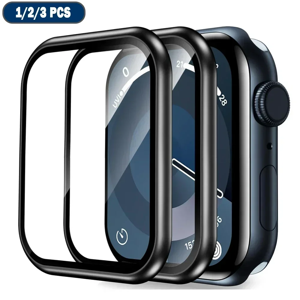 Защитная пленка для Apple Watch Series 9-8-7-6 5 4 Se ultra-2 49 мм 41 45 40 3D