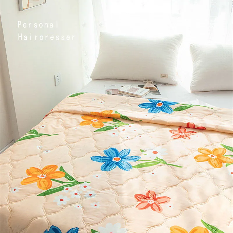 Милые мультяшные весенние квитанционные одеяла мягкое приятное на ощупь дышащее