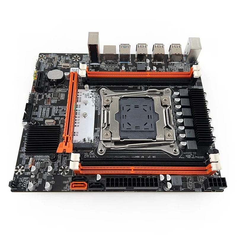 Материнская плата X99H‑D3 с разъемом LGA2011‑3 поддерживает процессоры Xeon E5‑2678 V3, E5 V3, V4, DDR3, для настольных серверов, ECC REG. (art.: 3920dcce27482) - 3920dcce27482