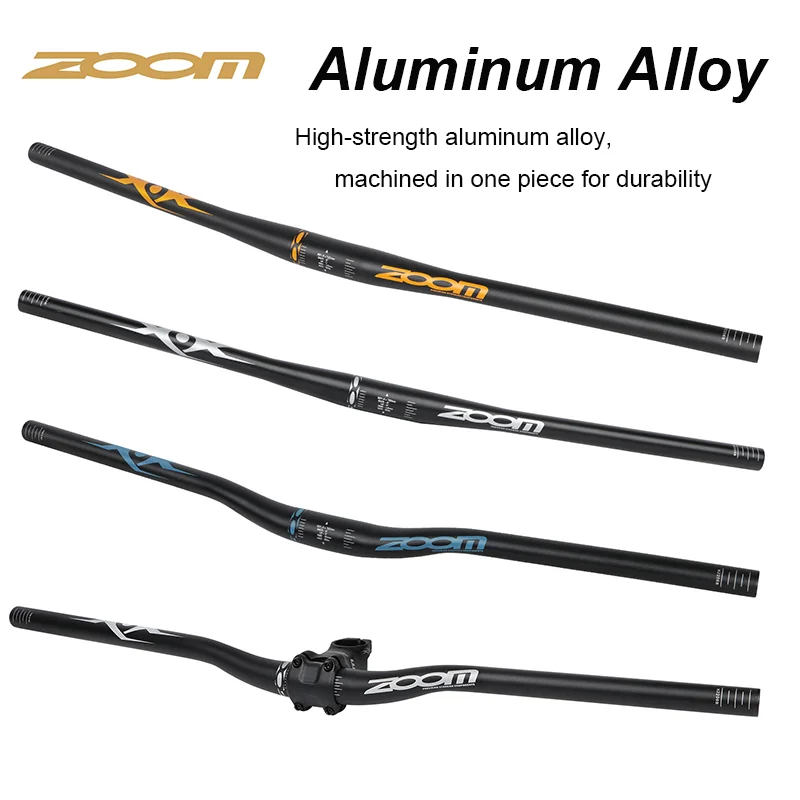 ZOOM 31 8 мм MTB горизонтальный руль 720 для горного велосипеда ласточка прямой