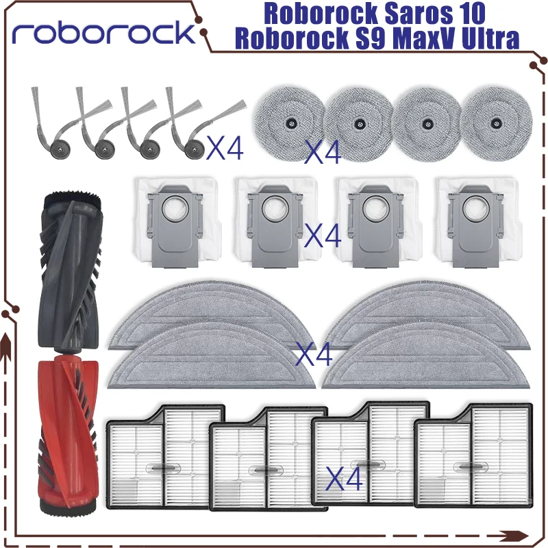 Комплект запчастей для Roborock Saros 10 / Roborock S9 MaxV Ultra