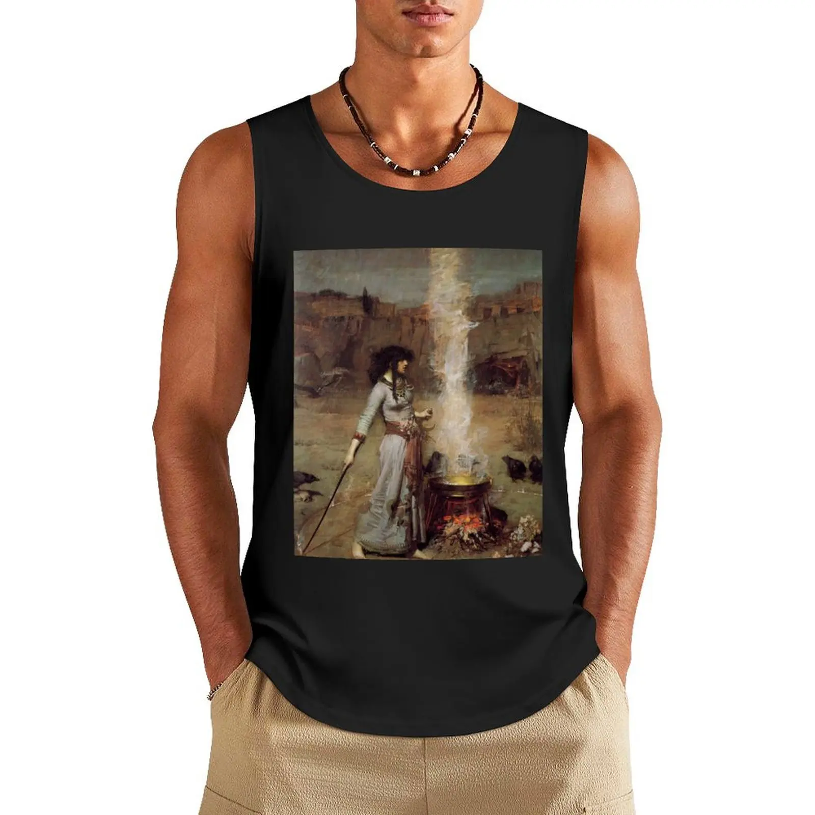 Майка John William Waterhouse Magic Circle мужская летняя одежда спортивная футболки для