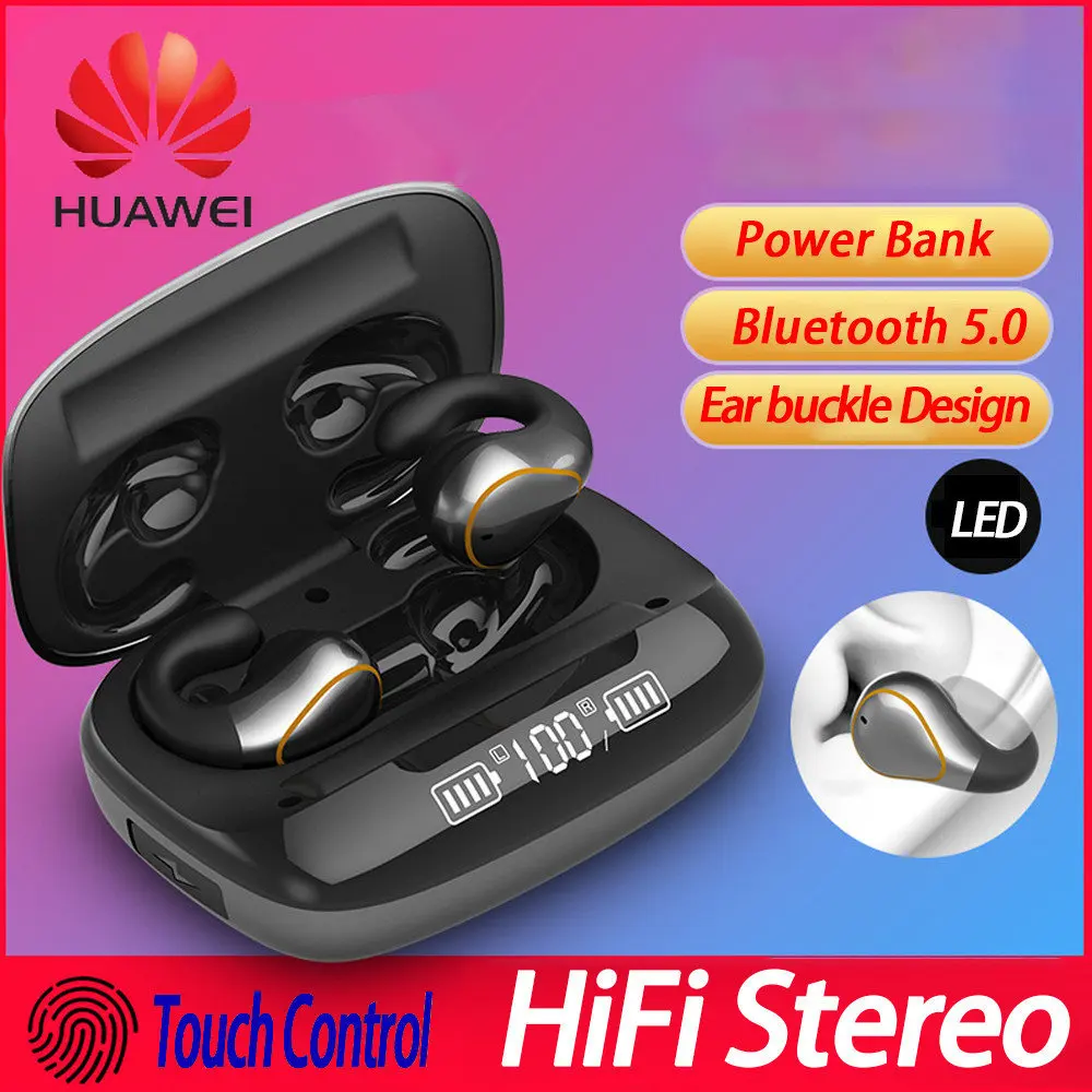 

Беспроводные наушники Huawei Air Buds 4 Pro TWS, Bluetooth наушники с костной проводимостью, Hi-Fi стерео наушники-вкладыши, гарнитура для IOS