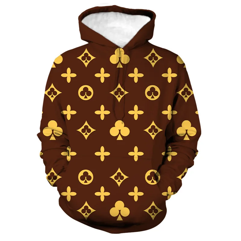 

Fashion Luxury Hoodies Men Sweatshirts 3D Designer Autumn Winter Fleece Oversized Pullover Brand Quality Women Man Clothing Coat